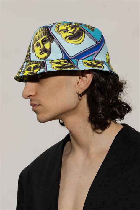 versace mascherina bocca|Versace La Maschere Bucket Hat .